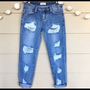 One Teaspoon Distressed Awesome Baggies